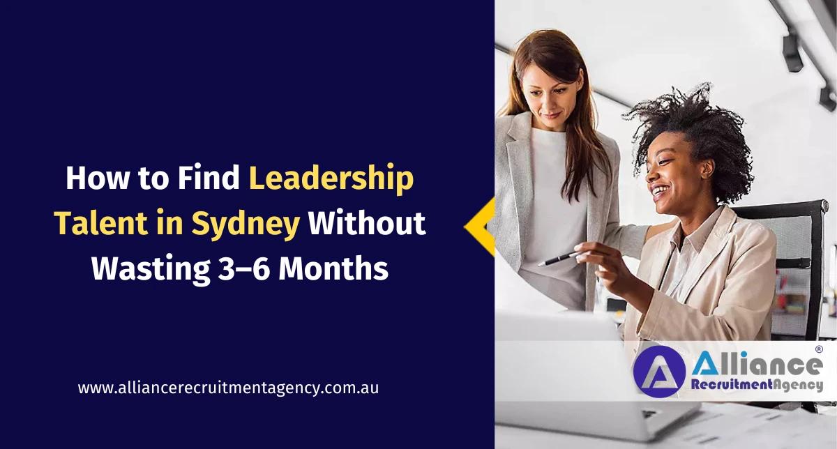 Leadership recruitment in Sydney business district