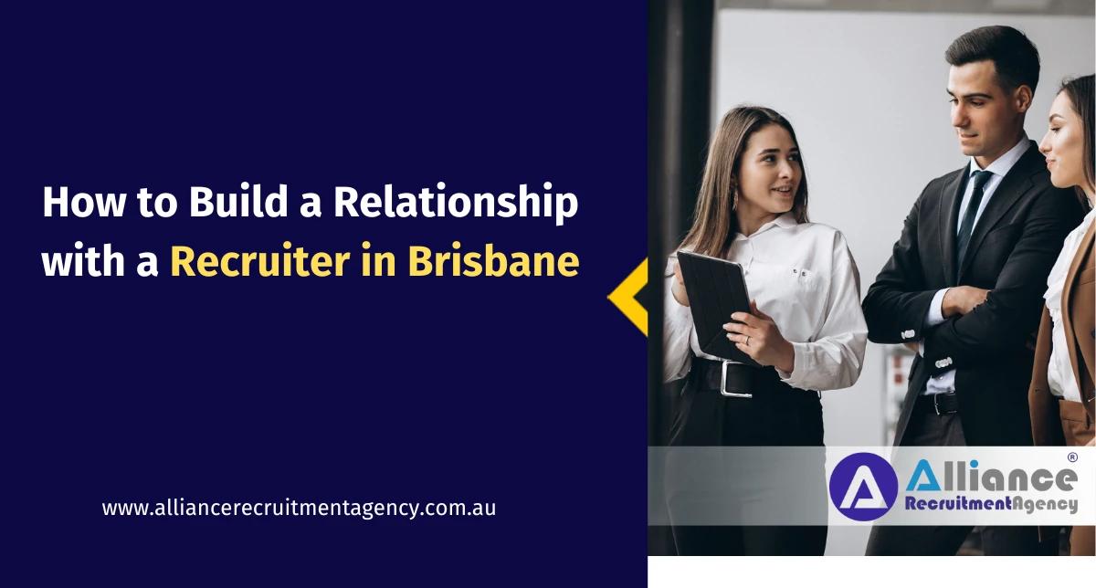 Job seeker meeting recruitment consultants in Brisbane to build a professional relationship